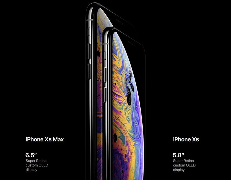 Apple iPhone XS 64GB/256GB ROM Original 5.8" Retina OLED Display RAM 4GB IOS NFC FACE ID Genuine 4G LTE Smart Phone