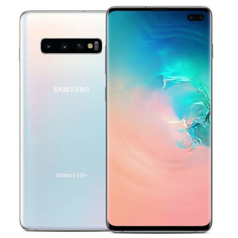 Samsung Galaxy S10 Plus S10+ G975U1 6.4" AMOLED RAM 8/12GB ROM 128/512GB/1TB Snapdragon 855 NFC 4G Unlocked Original Cell Phone