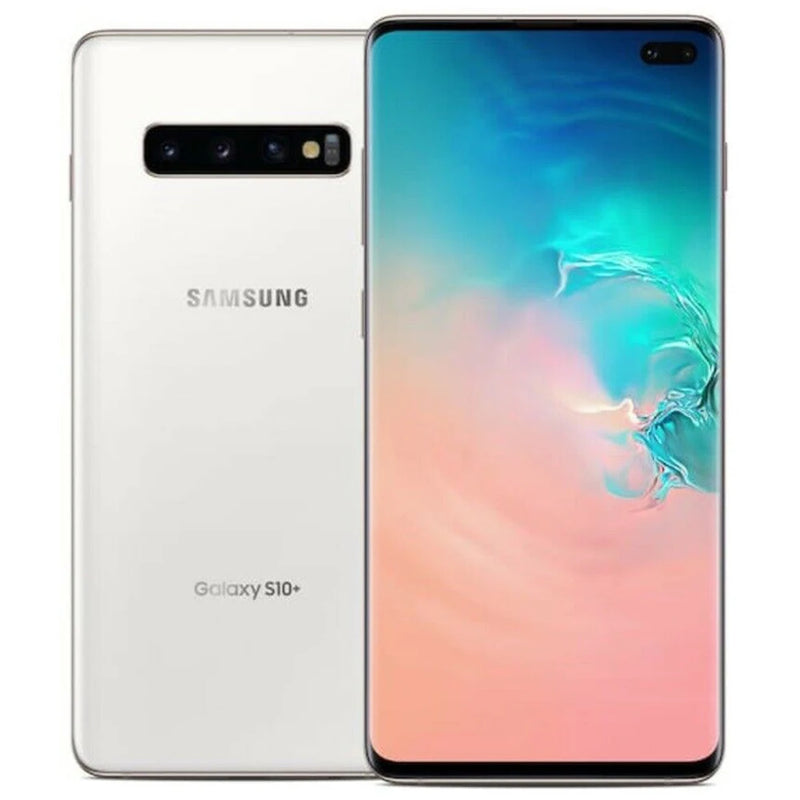 Samsung Galaxy S10 Plus S10+ G975U1 6.4" AMOLED RAM 8/12GB ROM 128/512GB/1TB Snapdragon 855 NFC 4G Unlocked Original Cell Phone