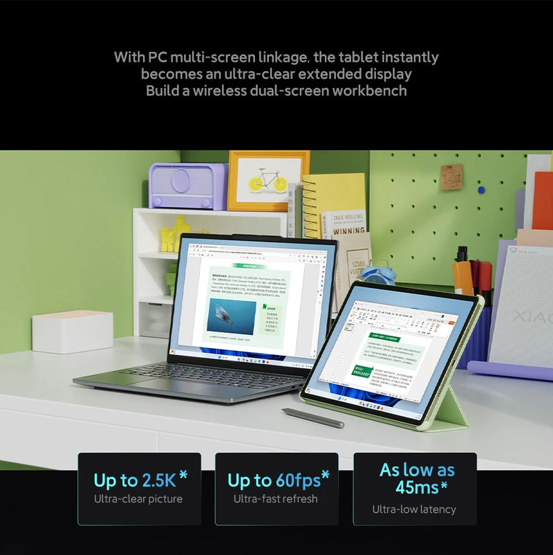 Lenovo Tablet Xiaoxin Pad Pro 12.7 2025 MTK Dimensity 8300 8GB/12GB+128GB/256GB 144Hz 2.9K LCD Screen 10200mAh 45W Charge CN Rom