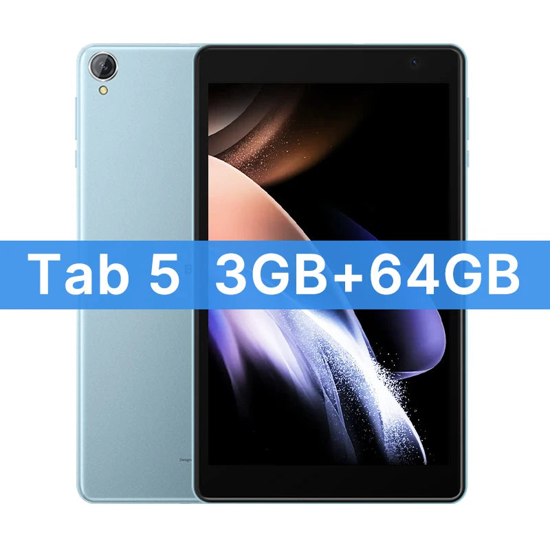 Blackview Tab 5 tablet  8-inch HD + IPS Display 5GB(3+2) 64GB Android 12 Dual BoxSpeakers 5580mAh Battery  Android Pad PC