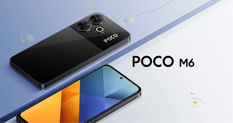 POCO M6 Global Version Smartphone MediaTek Helio G91 Ultra 6.79'' Display 90Hz 33W Fast Charging 5030mAh Battery 108MP NFC