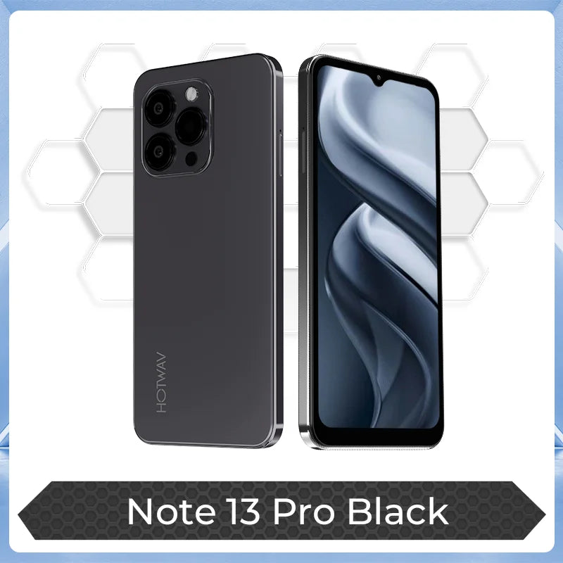 [World Premiere] HOTWAV Note 13 Pro Smartphone 6.6'' HD+ Android 13 16GB+256GB Octa-Core Mobile Phone 50MP 5160mAh Cellphone