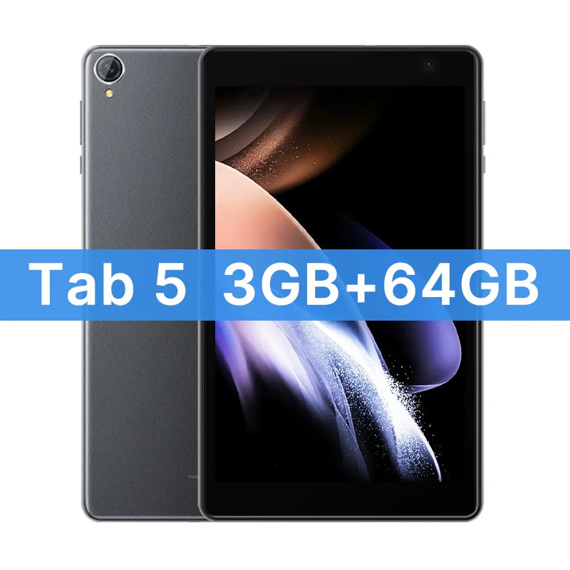 Blackview Tab 5 tablet  8-inch HD + IPS Display 5GB(3+2) 64GB Android 12 Dual BoxSpeakers 5580mAh Battery  Android Pad PC