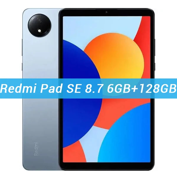 Xiaomi Redmi Pad SE 8.7 Mi Tablet Global Version MTK Helio G85 Octa-core 8.7" 90HZ Display 64GB 128GB Dual-band 6650mAh Battery