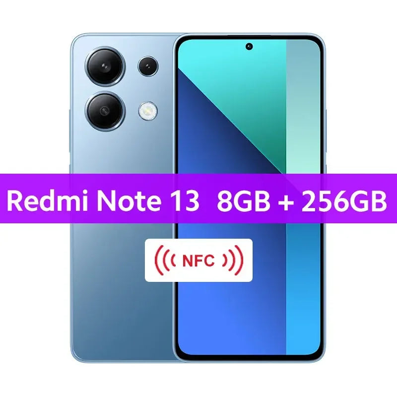 Xiaomi Redmi Note 13 Global Version Snapdragon® 685 Smartphone 108MP camera 120Hz 6.67"AMOLED display 33W charg