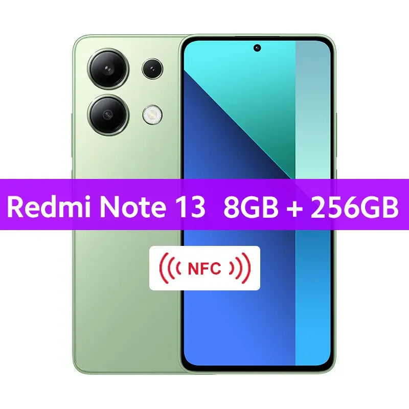 Xiaomi Redmi Note 13 Global Version Snapdragon® 685 Smartphone 108MP camera 120Hz 6.67"AMOLED display 33W charg