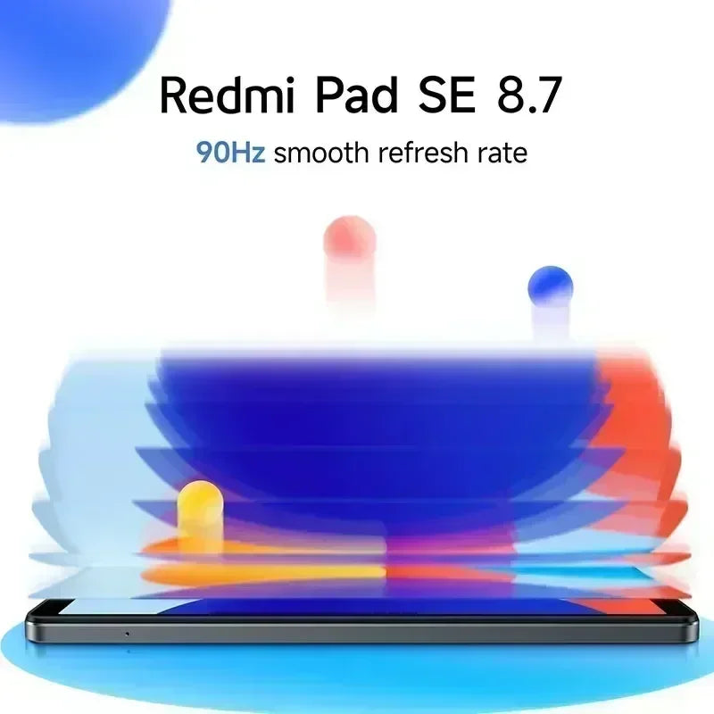 Global Version Xiaomi Redmi Pad SE 8.7 inch Mi Tablet 6650mAh MTK Helio G85 Dual speakers Dolby Atmos® 90Hz Display