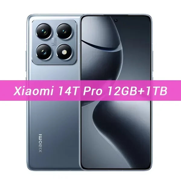 Global Version Xiaomi 14T Pro 5G Smartphone Dimensity 9300+ 144Hz AI Display 50MP Leica Camera 50W wireless 120W HyperCharge NFC