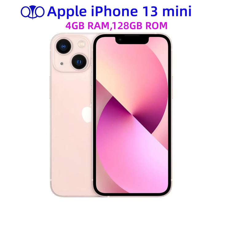 Unlocked Original Apple iPhone 13 Mini 5.4" RAM 4GB ROM 128/256GB A15 Bionic IOS Face ID NFC 5G Cellphone 98% New