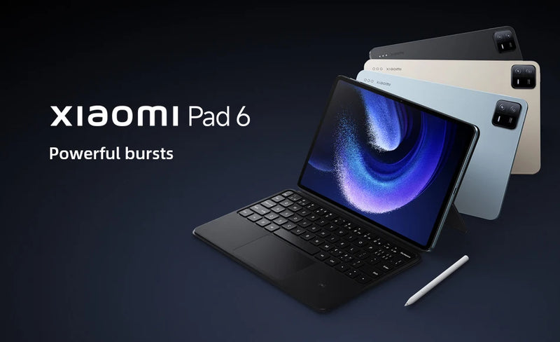 Xiaomi Mi Pad 6 Global ROM Snapdragon 870 Tablet 11" 2.8K 144Hz Screen MIUI 14 8840mAh 33W Fast Charging 13MP Rear Camera