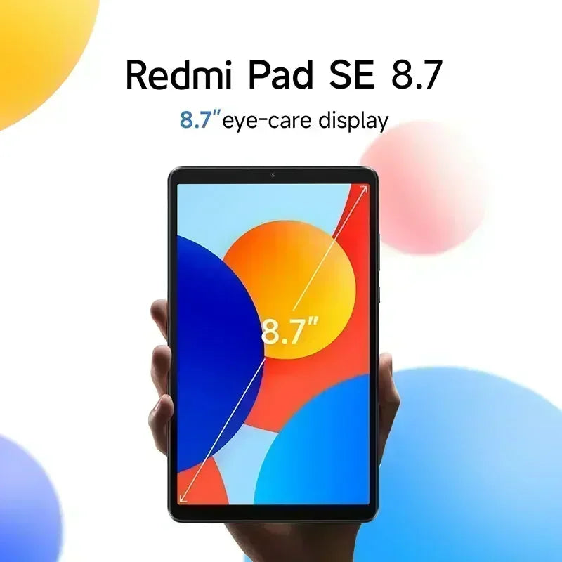 Global Version Xiaomi Redmi Pad SE 8.7 inch Mi Tablet 6650mAh MTK Helio G85 Dual speakers Dolby Atmos® 90Hz Display