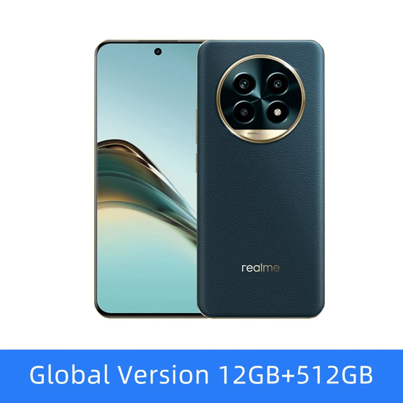 Global Version realme 13 Pro Snapdragon 7s Gen 2 Smartphone 5G Sony LYT-600 OIS Camera 120Hz Display 5200mAh Battery AI Imaging