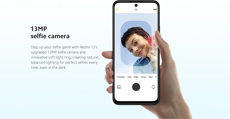 Global Version Xiaomi Redmi 13 Smartphone 108MP super clear camera MediaTek Helio G91 Ultra 33W fast charging 5030mAh battery