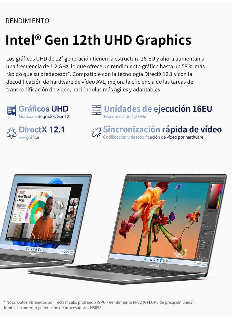 TECLAST F16Pro Laptop 15.6 inch, 16GB RAM 512GB SSD Computers, for Intel N95 CPU, IPS FHD 1080P Screen, WiFi 6, BT 5.0, USB3.2, Backlit Keyboard, 38000mWh