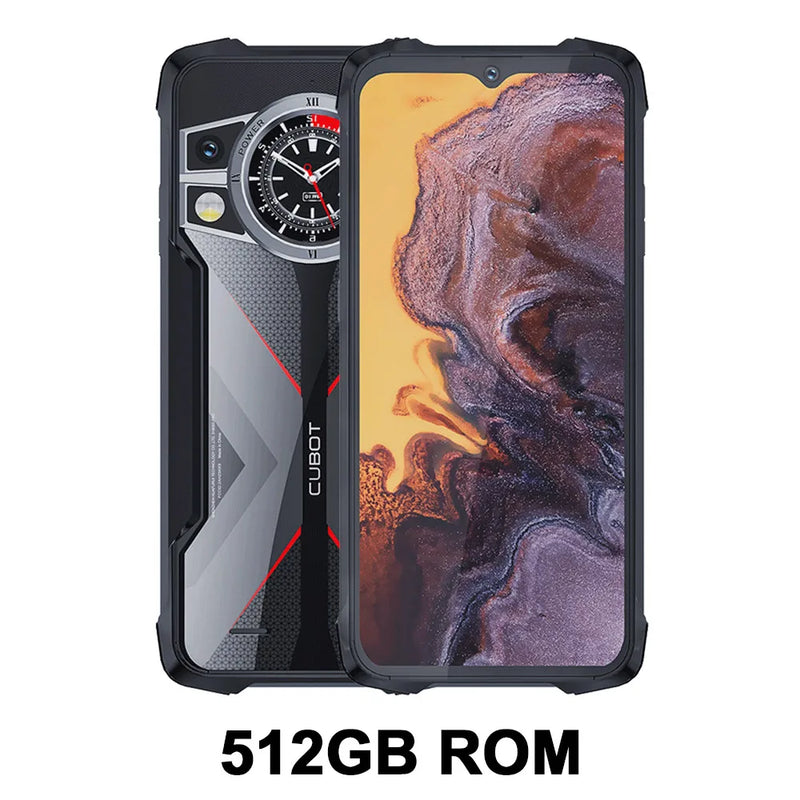 Cubot KingKong 9, Helio G99, 120Hz 6.583-Inch Screen, IP68 Waterproof Rugged, 24GB RAM(12GB+12GB), 256GB ROM, 100MP Camera, NFC