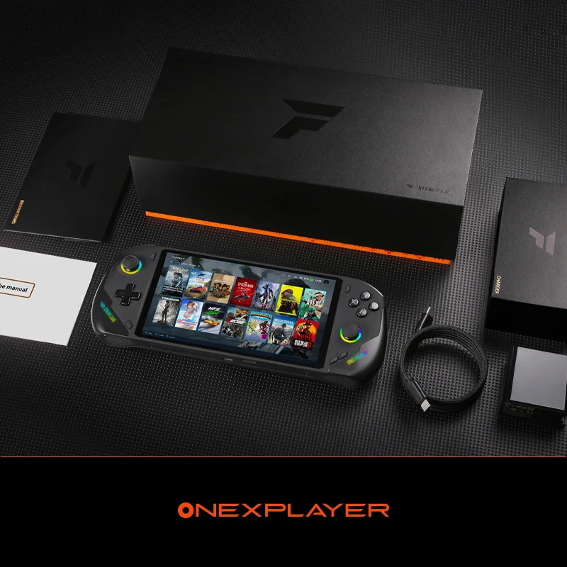 OnexPlayer Onexfly AMD Ryzen 7 8840U Laptop PC Game Console 3 IN 1 Video Tablet WIN11 Game Computer 7" 120Hz Screen 32G 1TB 2TB