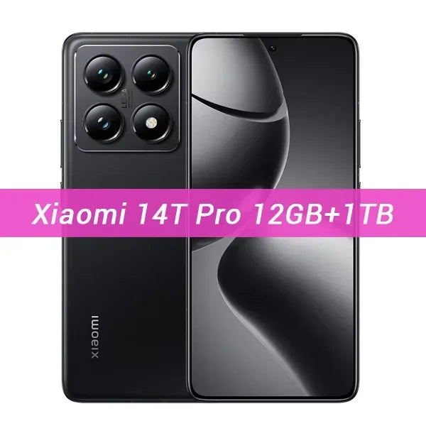 Global Version Xiaomi 14T Pro 5G Smartphone Dimensity 9300+ 144Hz AI Display 50MP Leica Camera 50W wireless 120W HyperCharge NFC