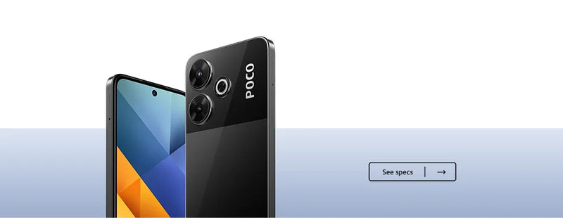 POCO M6 Global Version Smartphone MediaTek Helio G91 Ultra 6.79'' Display 90Hz 33W Fast Charging 5030mAh Battery 108MP NFC